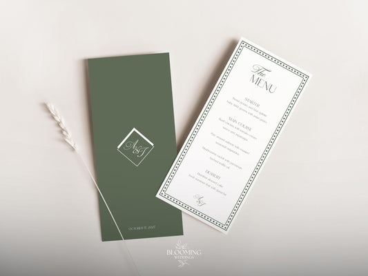 Menu Old Money Green Sage