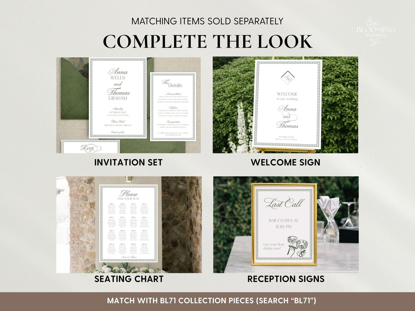 Menu de Bar com Bebidas de Assinatura